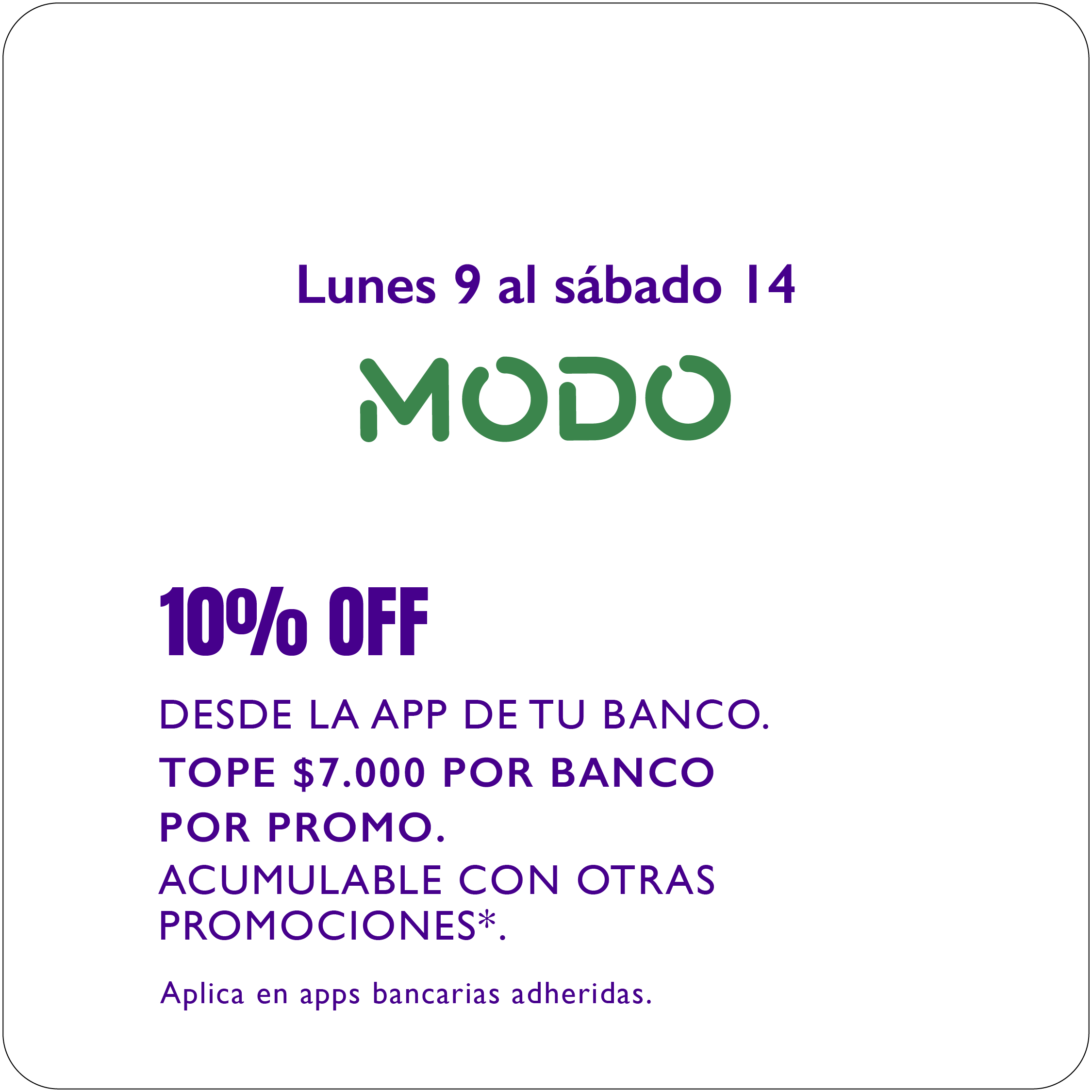 Disfruta de los beneficios unicos