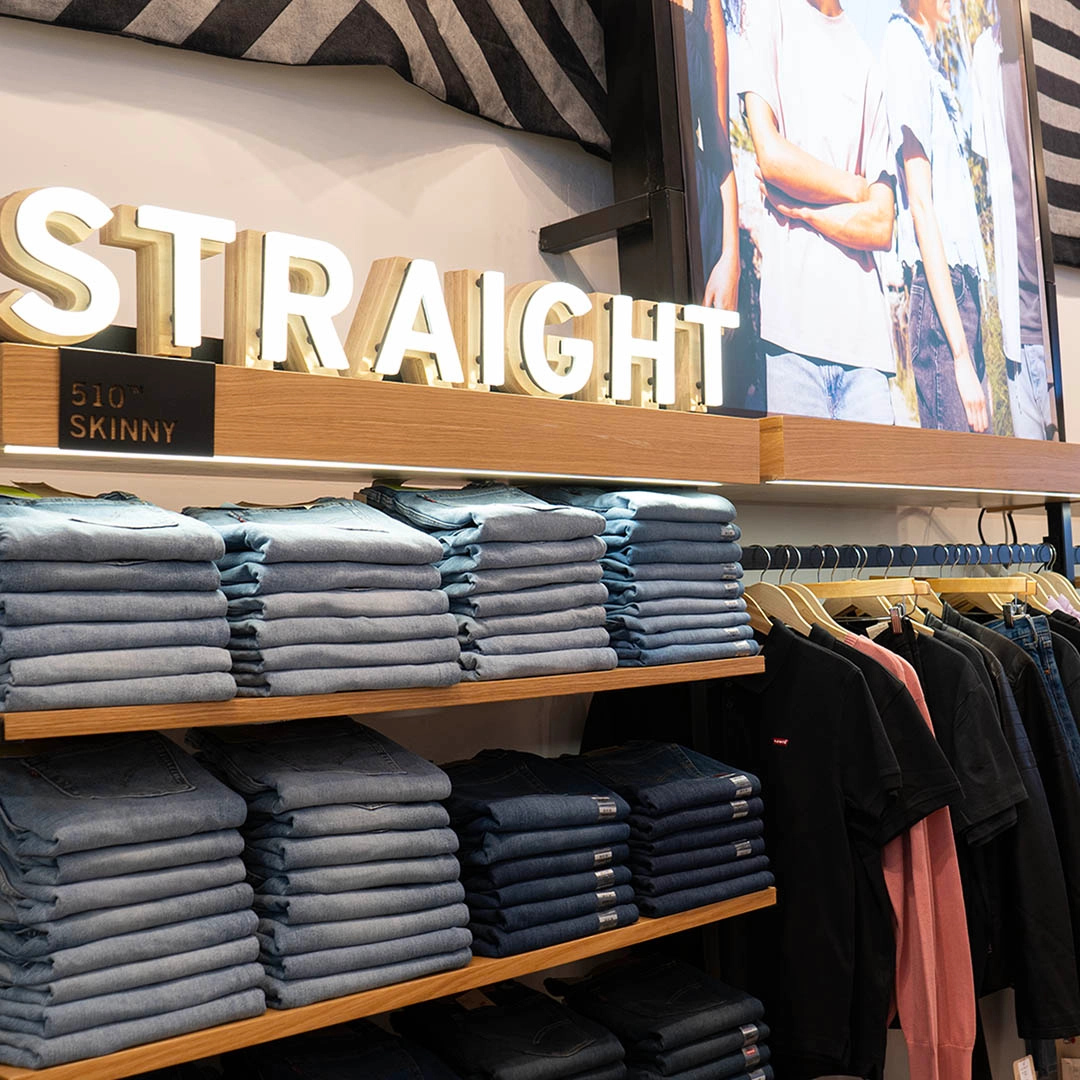 Encontra Levi's en nuestro centro comercial