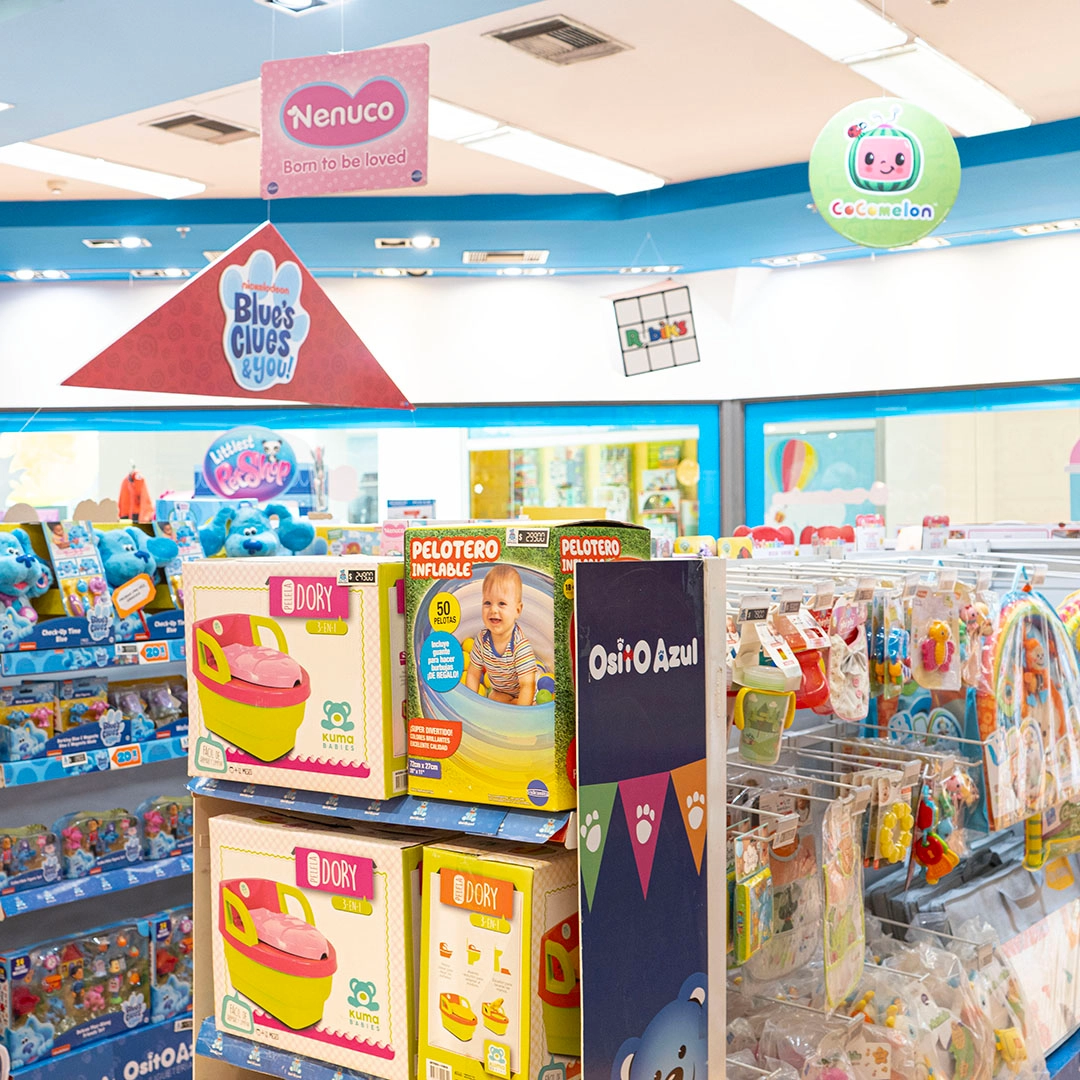 Encontra Osito Azul en nuestro centro comercial