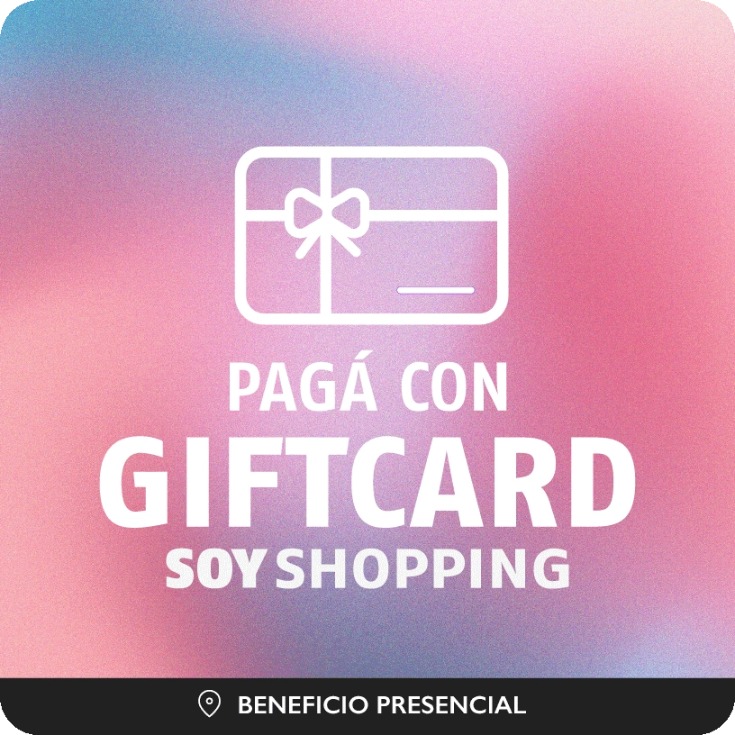Canjea tu giftcard solo por 45000 puntos!